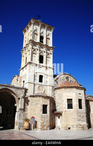 Agios Lazaros Church, Larnaca, Cyprus is a Byzantine church built by Emperor Leo VI in the  9th century. Stock Photo