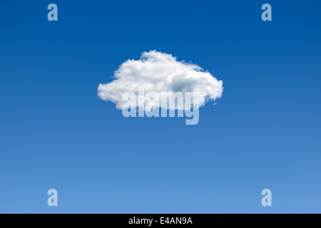 Cloud in a Blue Sky. Stock Photo