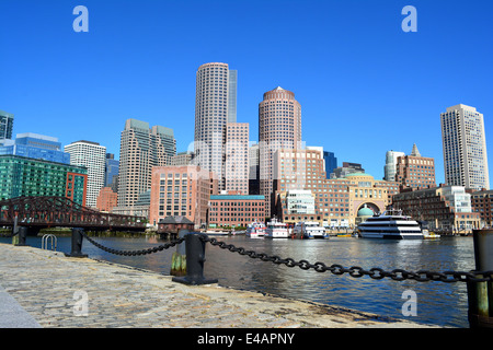Downtown Boston skyline. Stock Photo