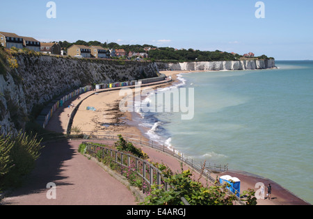 Stone Bay Beach Broadstairs Kent Stock Photo