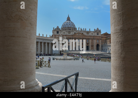 St Peters Square Rome,Italy Stock Photo