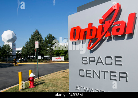 The headquarters of Orbital Sciences Corporation.  Stock Photo