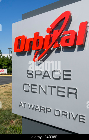 The headquarters of Orbital Sciences Corporation.  Stock Photo