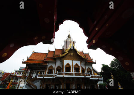 beautiful Thai temple Stock Photo