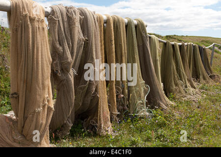 Fishing networks Stock Photo