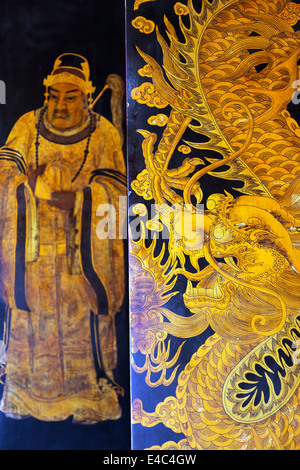 South East Asia, Singapore, Thian Hock Keng Temple Stock Photo