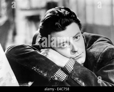 Gerard Philipe, on-set of the Film, 'Les Belles de Nuit' (aka Beauties of the Night), 1952 Stock Photo