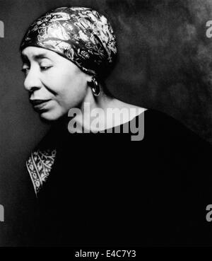 Shirley Horn, American Jazz Singer and Pianist, Portrait, circa early 1990's Stock Photo