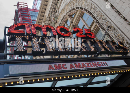 AMC Empire 25 Movie Theater in Times Square, NYC, USA Stock Photo - Alamy