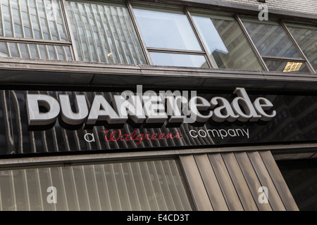 A Duane Reade store is pictured in the New York City borough of Manhattan, NY Stock Photo