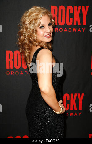 Actress Orfeh attends the 'Rocky' Broadway opening night after party at Roseland Ballroom on March 13, 2014 in New York City. Stock Photo