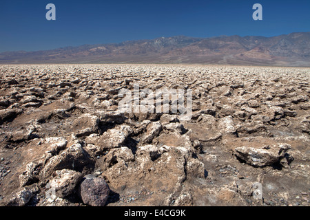 Devil's Golf Course, Death Valley National Park, California, USA Stock Photo