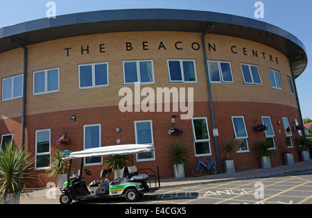 The Beacon Centre is cancer unit at Musgrove Park Hospital, Taunton, Somerset Stock Photo