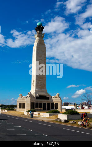 The Portsmouth Naval Memorial on Southsea Common in Hampshire England UK erected to commemorate the dead of the Royal Navy Stock Photo