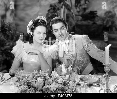 THE MARK OF ZORRO  1940 20th Century Fox film with Tyrone Power and Linda Darnell  Rouben Mamoulian Stock Photo