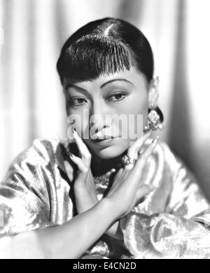 ANNA MAY WONG (1905-1961) Chinese-American film actress about 1935 Stock Photo
