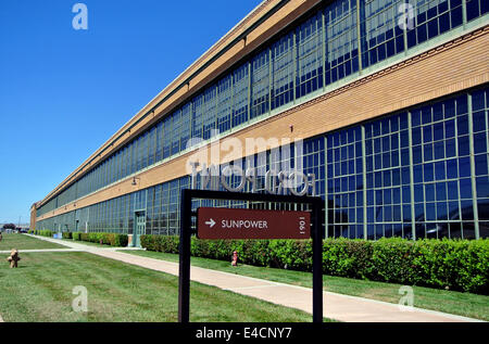 view of the historic ford assembly plant in Richmond California Stock Photo