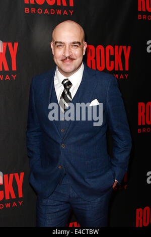 Actor Eric Anderson attends the 'Rocky' Broadway opening night after party at Roseland Ballroom on March 13, 2014 in New York. Stock Photo