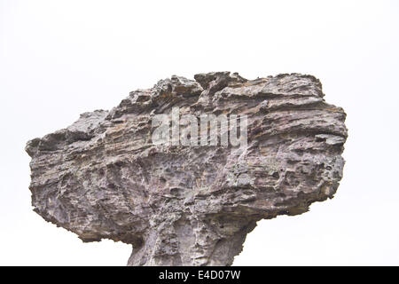 Amazing Shape of Rock at Pa Hin Ngam National Park, Chaiyaphum Province, Thailand Stock Photo