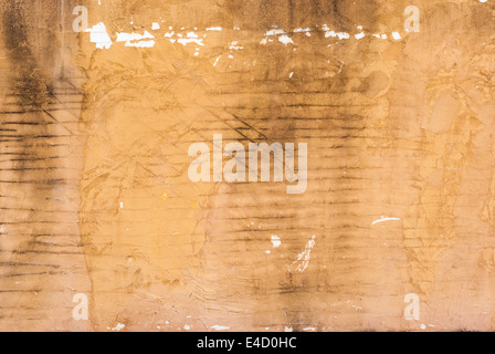 Scratched Dirty Concrete Wall Background/ Texture. Stock Photo