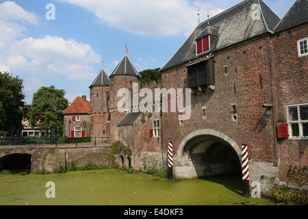 Koppelpoort  a very  well-conserved 15th century city gate in Amersfoort, The Netherlands Stock Photo