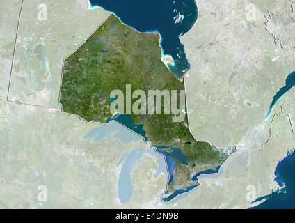 Ontario Province Map Stock Photo - Alamy