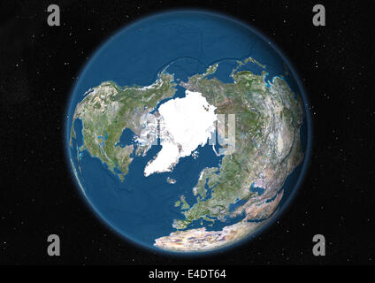 Satellite image earth showing france hi-res photography and images Alamy