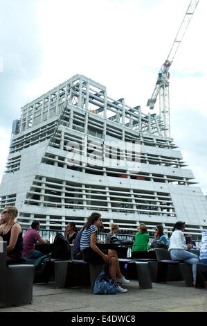 Tate Modern's new extension building Stock Photo