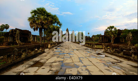 Angkor Wat Temple, Siem Reap, Cambodia. Stock Photo