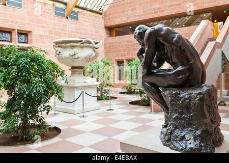 The Thinker by Auguste Rodin in the Burrell Collection, Glasgow ...