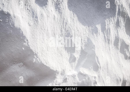 Textured white wall background detail Stock Photo