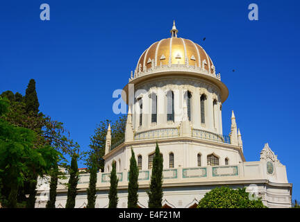 Bahai temple, Haifa, Israel Stock Photo