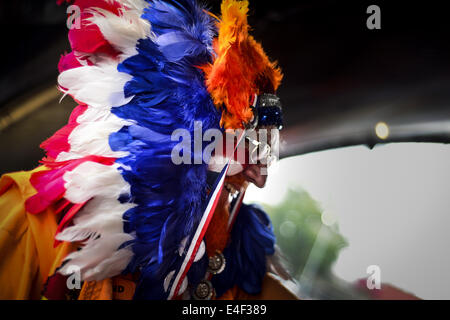 Sao Paulo, Brazil. 9th July, 2014. Match #62, for the Semi-Final of the 2014 World Cup, between Argentina and Netherlands, this wednesday, July 9th, in Sao Paulo Credit:  Gustavo Basso/NurPhoto/ZUMA Wire/Alamy Live News Stock Photo