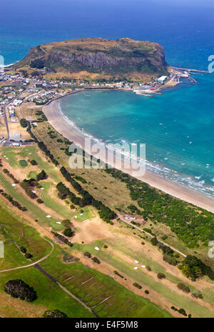 Aerial of Stanley and the Nut Stock Photo