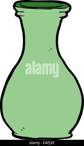 cartoon vase Stock Vector