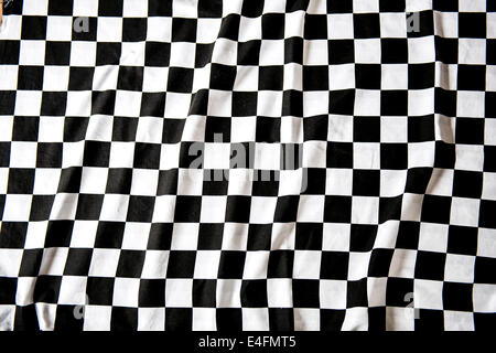 Checkered Flag Stock Photo