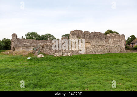 Ruins of Eynsford Castle, Kent, United Kingdom Stock Photo