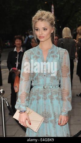 Emma Rigby attends the press night for Richard Fleeshman's first