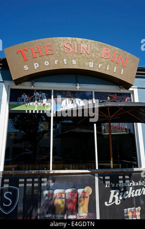 The Sin Bin sports grill in Vancouver, BC, Canada Stock Photo