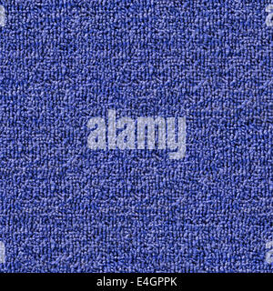 Highly detailed Seamless Blue Carpet Texture Tile Stock Photo