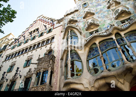 Casa Battlo, Barcelona, Spain Stock Photo