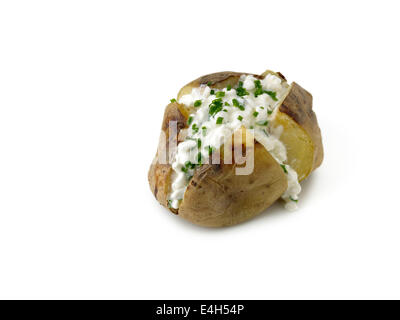 baked potato Stock Photo