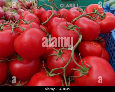 Scenes from Altrincham Market: Fruit & Veg Stock Photo