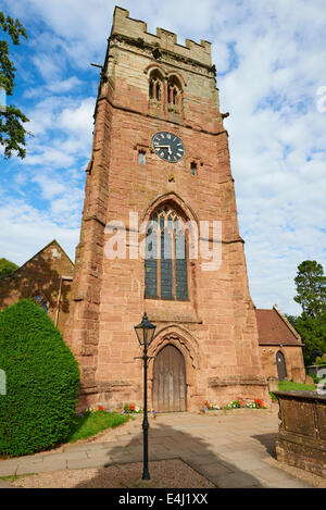 St Peter's Parish Church The Square Dunchurch Warwickshire Stock Photo