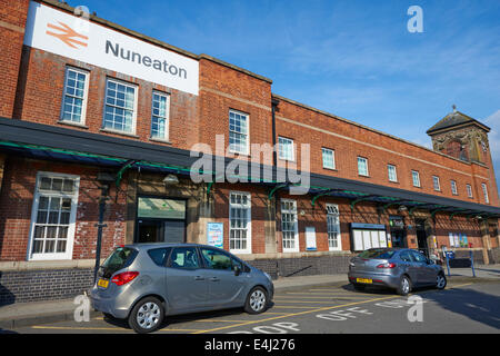 Railway Station Nuneaton Warwickshire Stock Photo