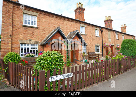 The Almshouses The Square Dunchurch Warwickshire Stock Photo