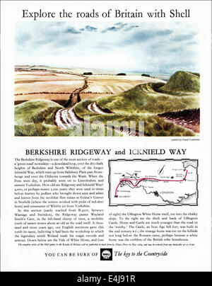 Shell Advert Britain 1960s UK Shell Magazine Advert Stock Photo - Alamy