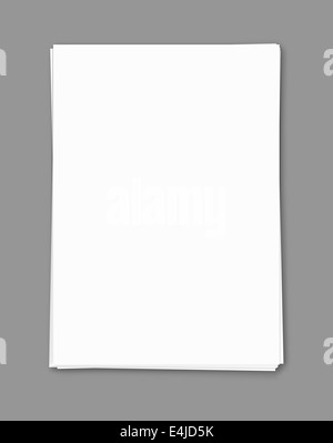 Empty blank template Stock Photo