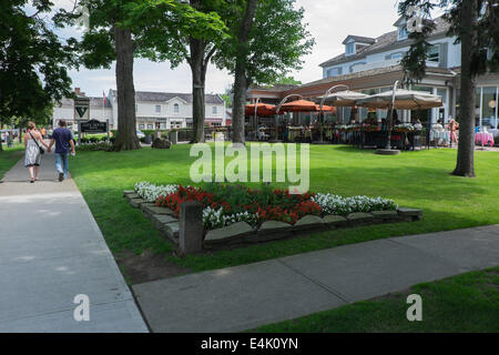 View of the Gate House restaurant and hotel located in the  historic town of Niagara-on-the-Lake, Ontario, Canada Stock Photo