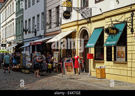 Nikolaiviertel Germany Berlin Stock Photo